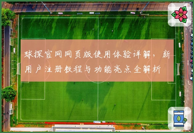 球探官网网页版使用体验详解，新用户注册教程与功能亮点全解析