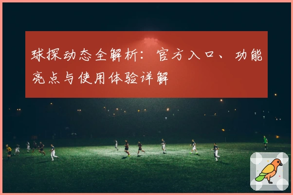 球探动态全解析：官方入口、功能亮点与使用体验详解